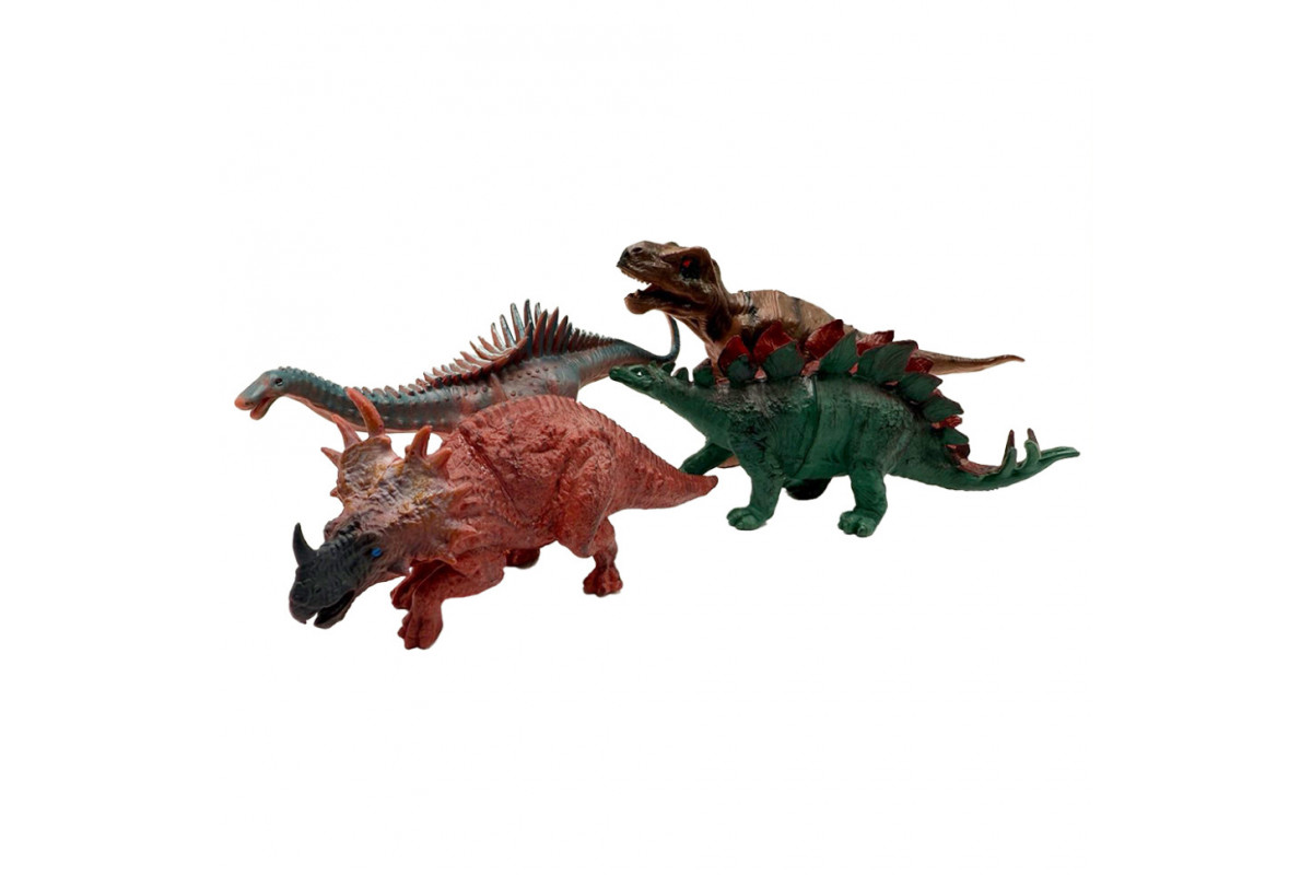 Детский игровой набор "Динозавры" 704AB-1 в наборе 4 штуки