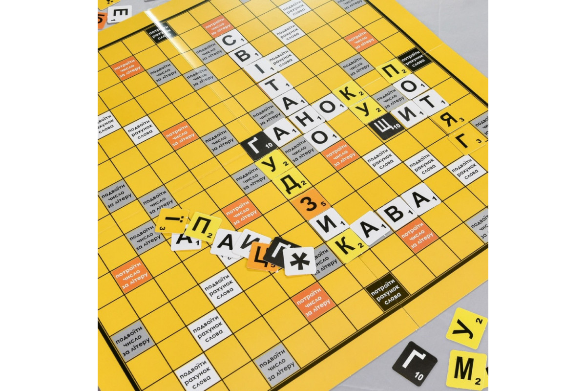 Настольная игра "Эрудит" 30619 на украинском языке