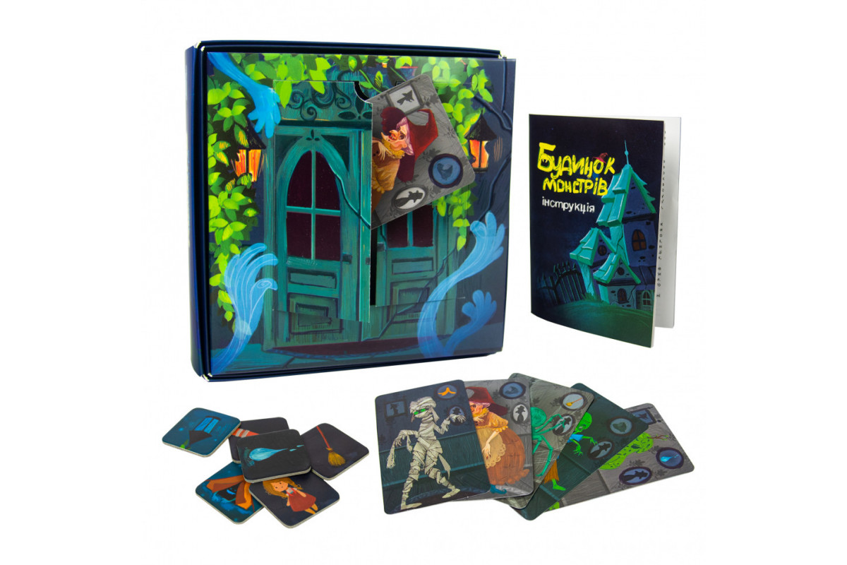 Настольная игра "Будинок Монстрів" 30866 (укр.)
