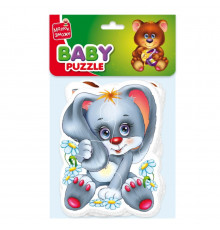 Детские беби пазлы "Лесные жители" VT1106-79 на укр. языке