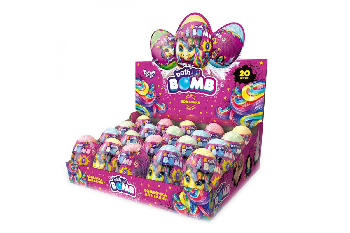 Набор креативного творчества "Bath Bomb" Pony BB-02-03