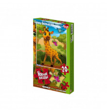 Мягкие пазлы "Жираф" S20-09-16, 20 элементов