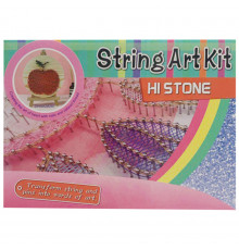 Детский набор для творчества стринг-арт "Яблоко" YG0115(28287) деревянная основа