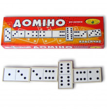 Настольная игра домино "Классическое" 87031, 28 элементов