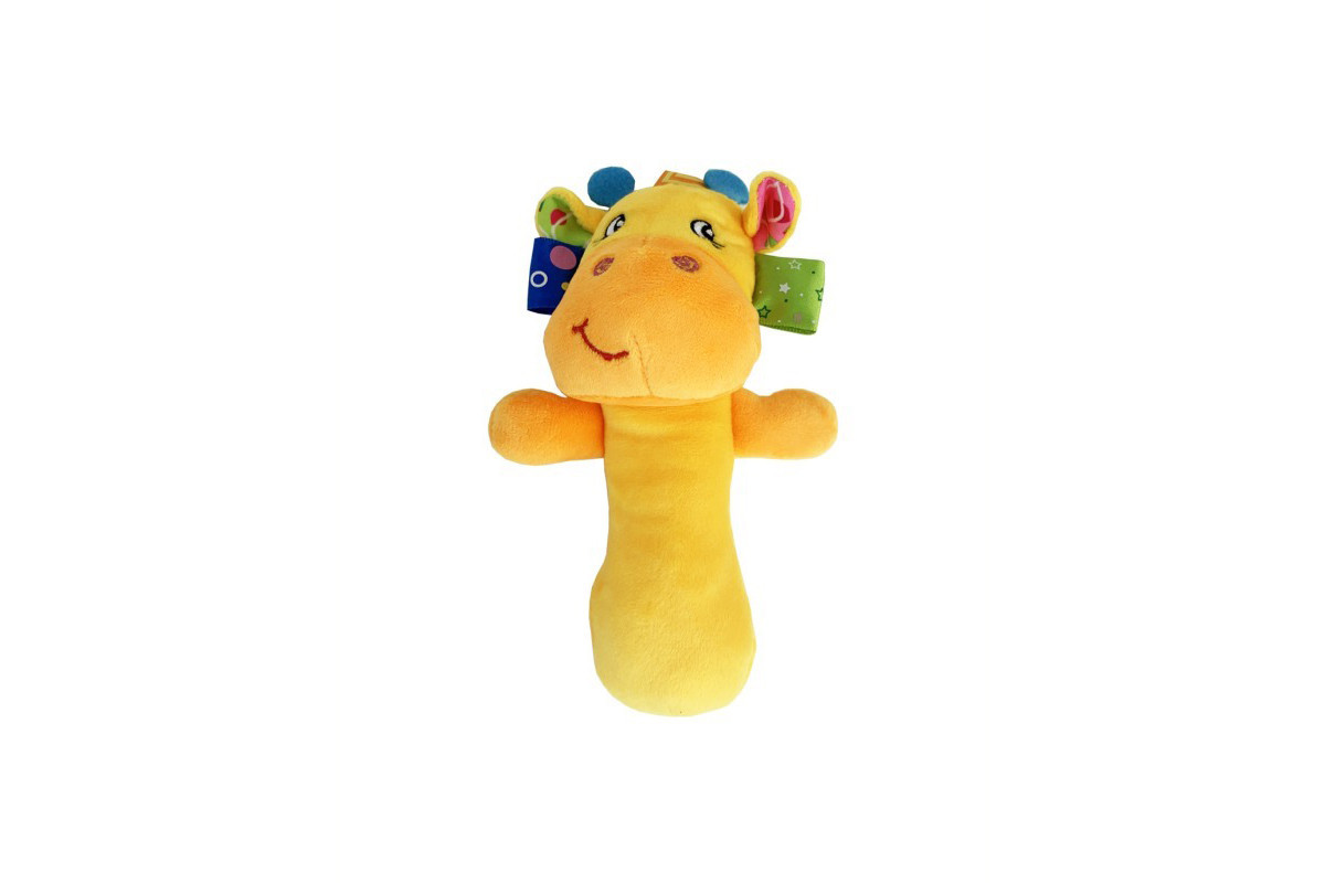 М`яка іграшка-брязкальце "Жирафа" MGZ-1205-1