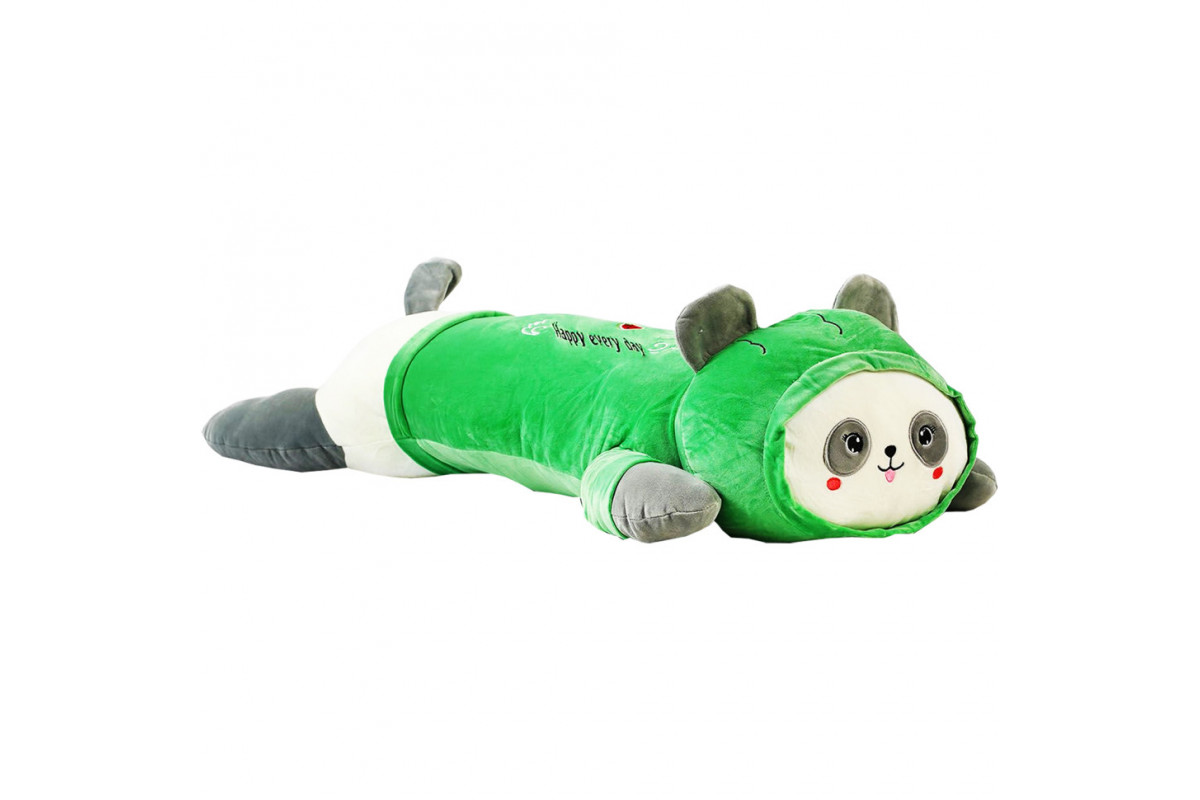 М'яка іграшка "Панда" M 14694 довжина 94 см Зелений