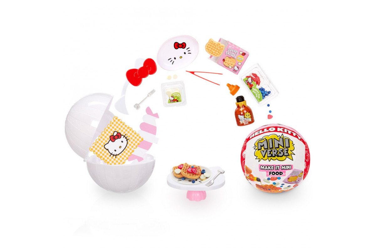 Игровой набор для творчества "Создай вкусности в стиле Хэллоу Китти" Miniverse 515722 серии Sanrio" S1