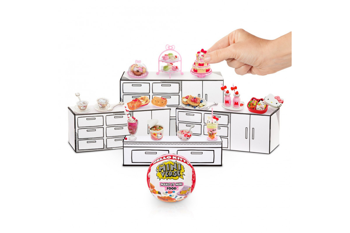 Игровой набор для творчества "Создай вкусности в стиле Хэллоу Китти" Miniverse 515722 серии Sanrio" S1