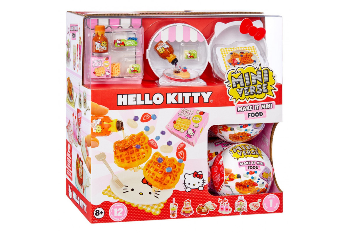 Игровой набор для творчества "Создай вкусности в стиле Хэллоу Китти" Miniverse 515722 серии Sanrio" S1