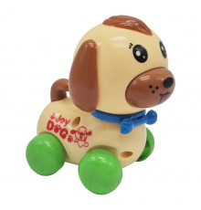 Іграшка заводна Собака 665  Коричневий