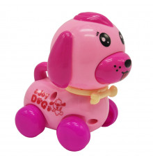 Іграшка заводна Собака 665  Рожевий