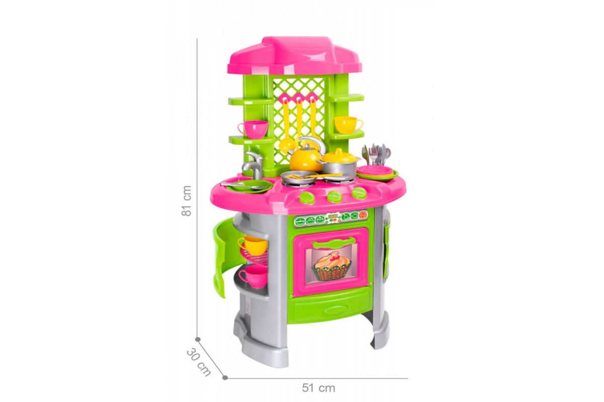 Детская игровая кухня 8 0915TXK с посудой