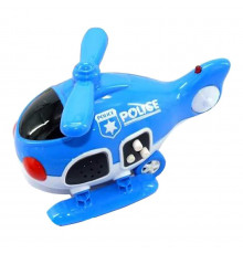 Музыкальный вертолет Bambi 777-43B/C в коробке Голубой