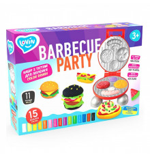 Набор для креативного творчества с тестом "Barbecue Party" TM Lovin 41194, 15 цветов
