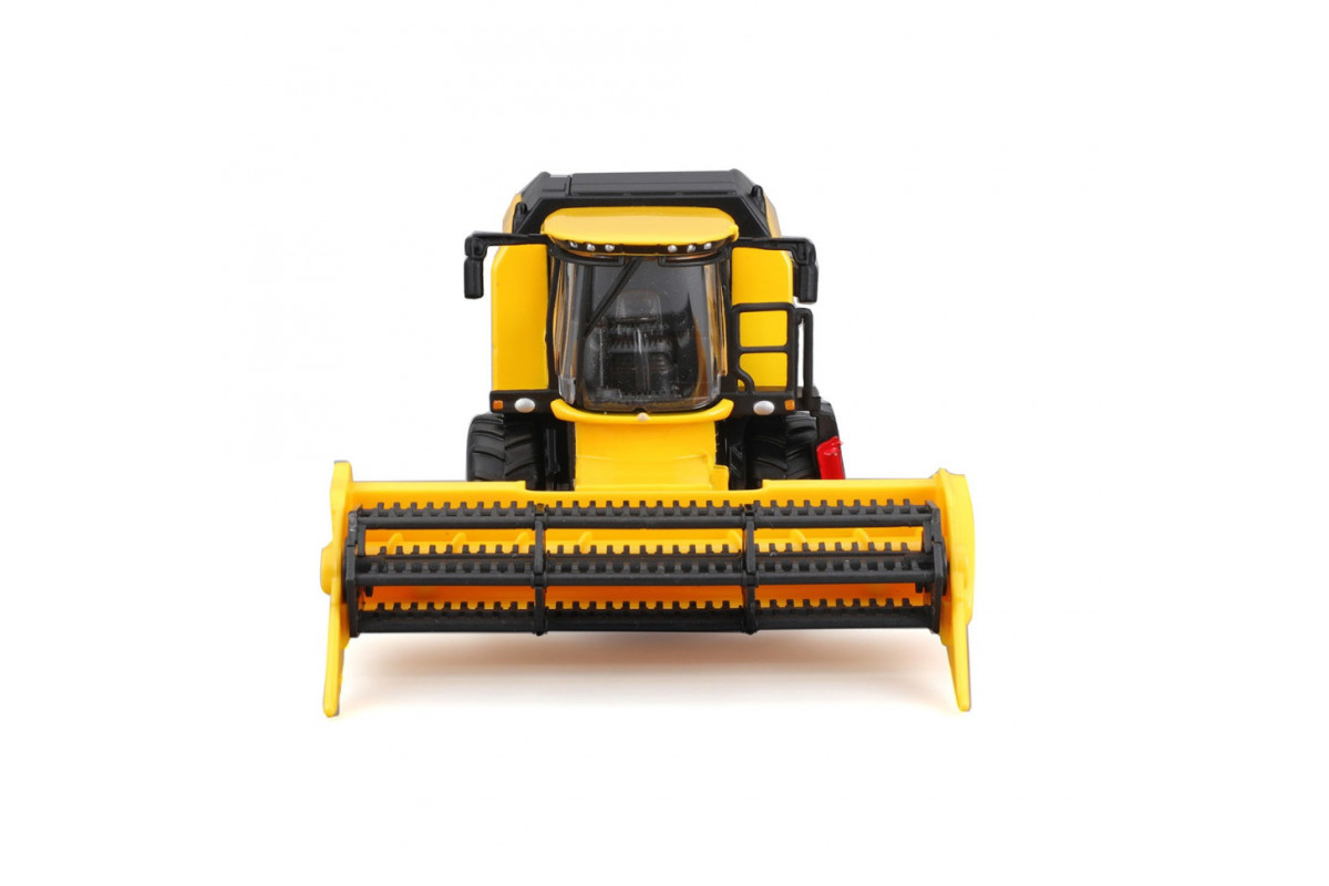 Автомодель Зернозбиральний комбайн "New Holland TC5.90" Bburago 18-31721 із зерновою жниваркою