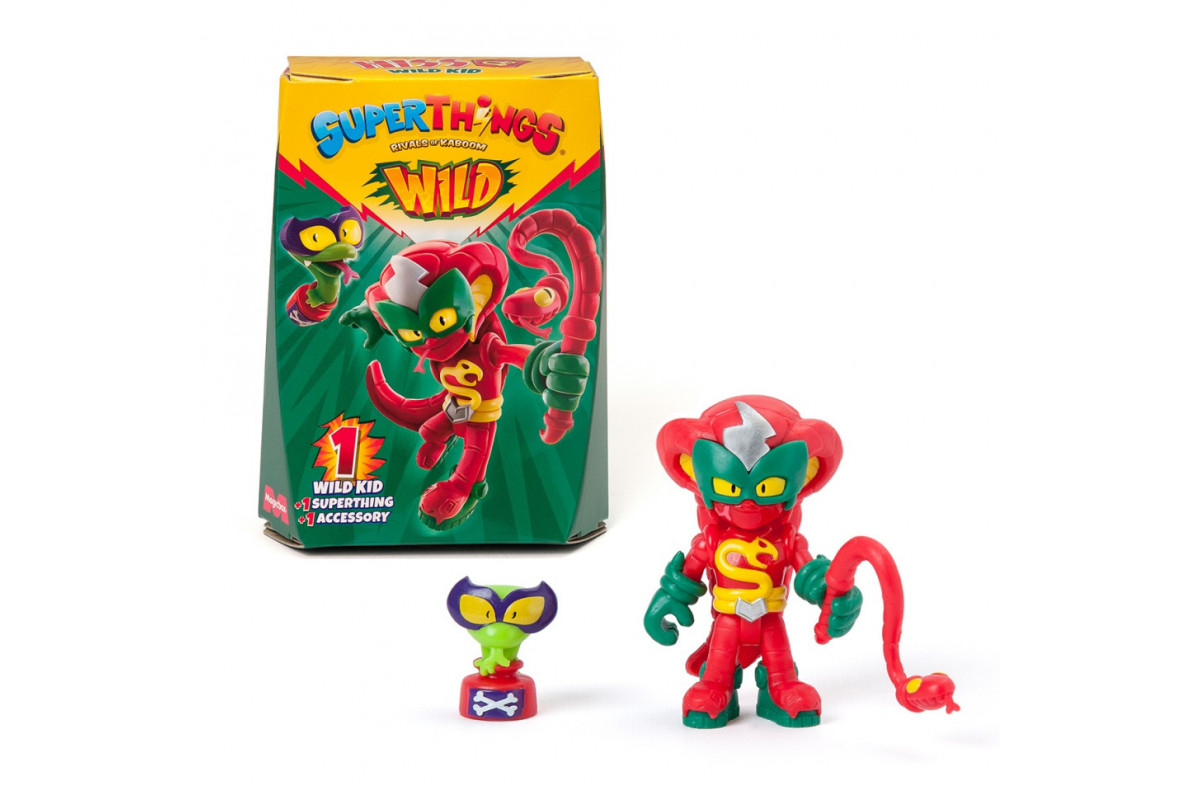 Игровой набор серии "Wild Kids" Казум Кид Hiss SuperThings PSTWD066IN00-4