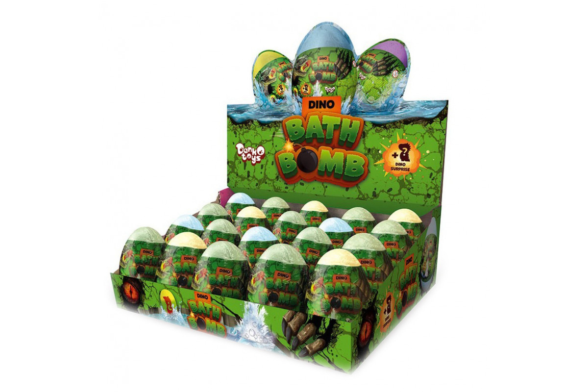 Набор креативного творчества "Bath Bomb" Dino BB-02-02