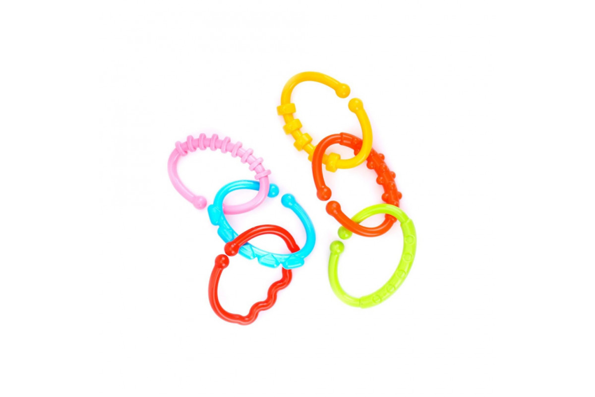 Детский прорезыватель "Кольца" ТехноК 9147TXK 6 колец