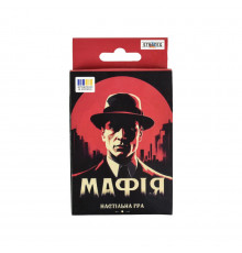 Настільна гра Мафія Stateg 30525 розважальна, українською мовою 28 карток