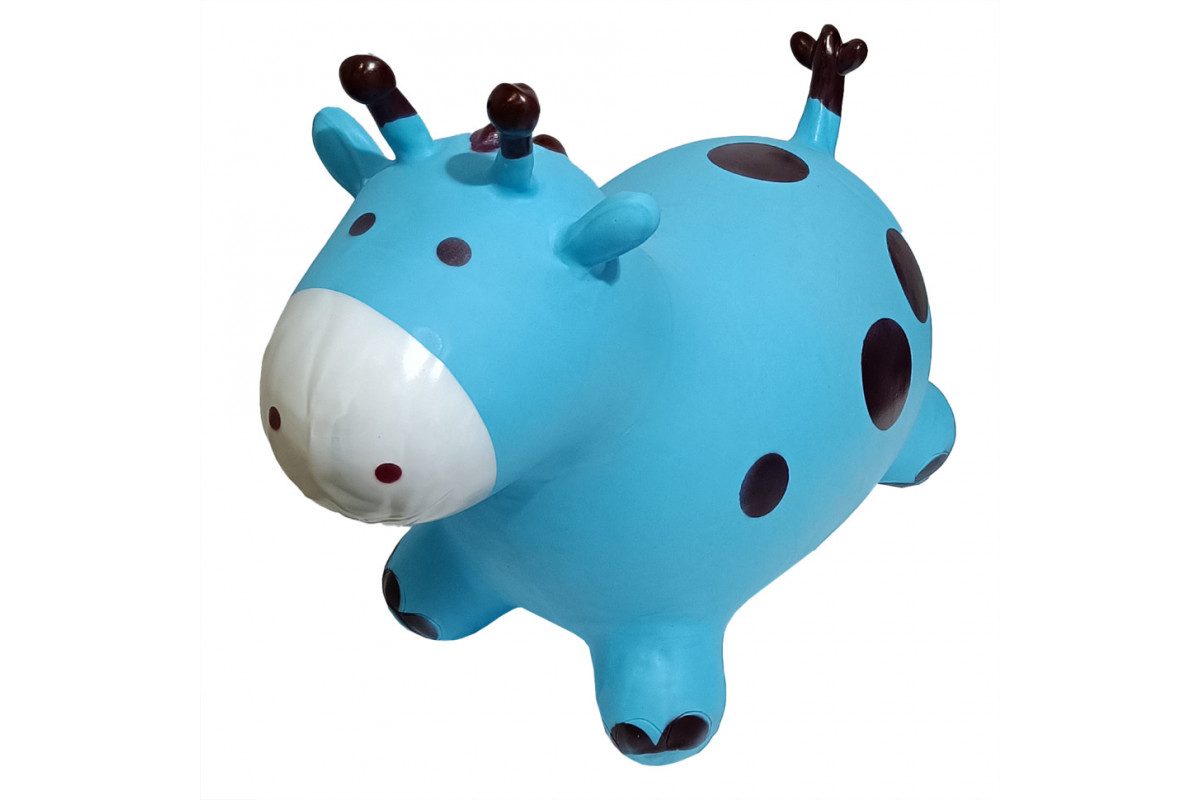 Дитяча іграшка-стрибун "Жирафік" RB2522  Синій