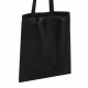 Экосумка для покупок Сумка-шоппер чорна, размер 38 х 42 см (140 г/м2)