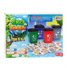 Настольная детская игра "Эко Батл: Чистая планета 5 в 1" 25045