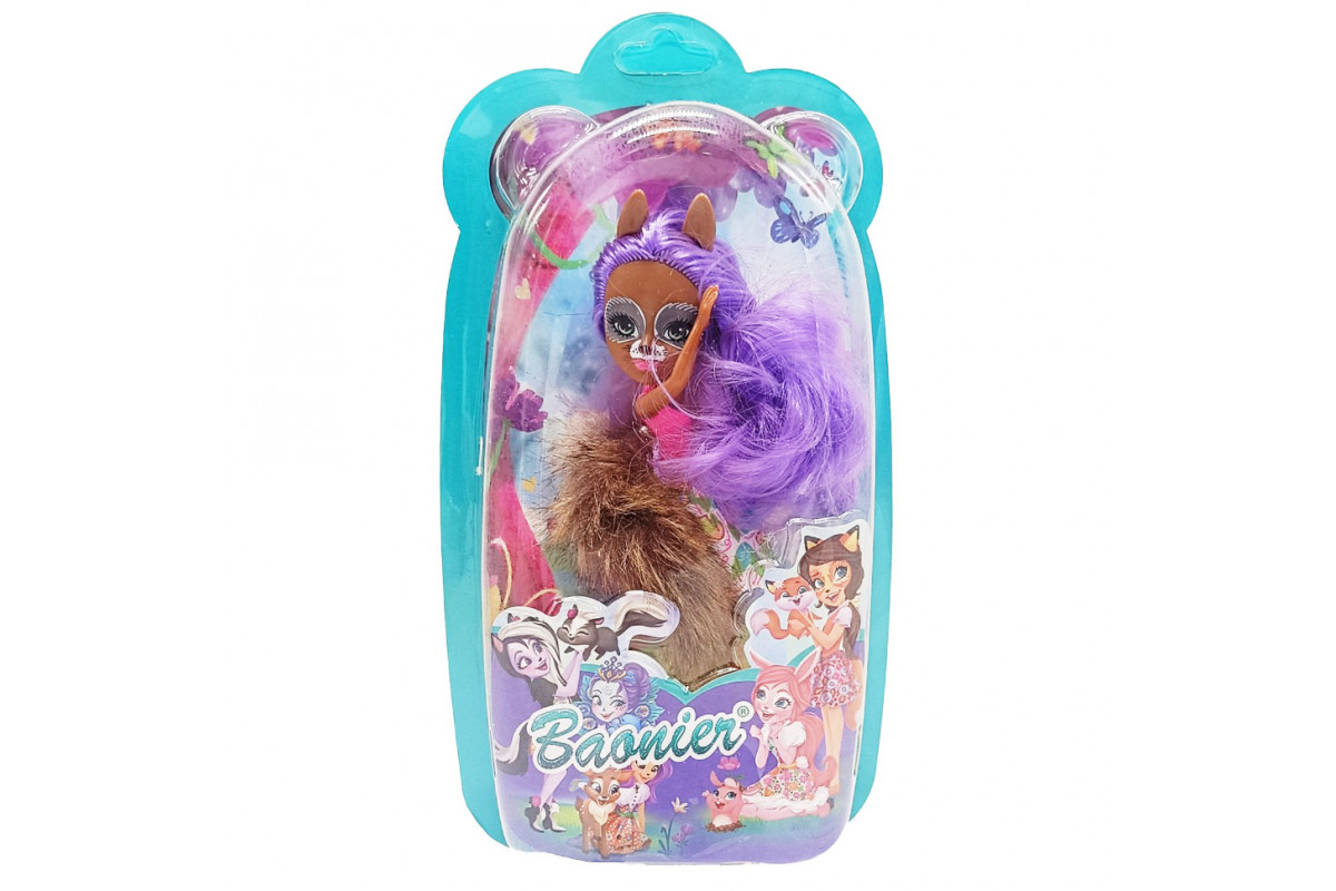 Дитяча іграшкова Лялька "Baobier" JJ8572-17(Violet) 15 см, шарнірна