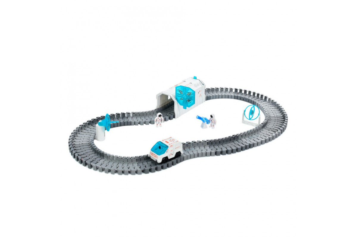 Детский игровой набор "Трек" 7501, фигурки 2 штуки 127 деталей