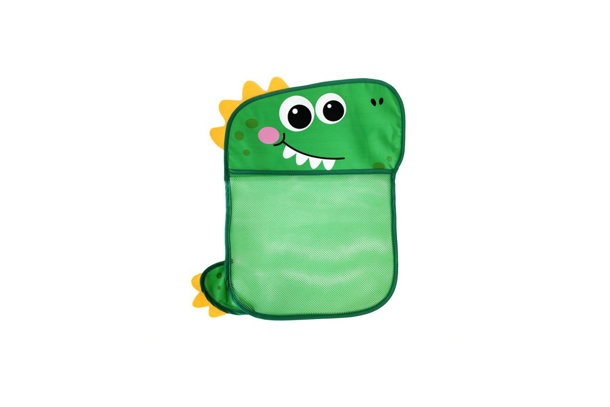 Органайзер для іграшок у ванну "Динозавр" MGZ-0928 зелений