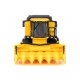 Автомодель комбайн Зерносборный "New Holland TC5.90" Bburago 18-31722 (1:24)