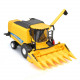 Автомодель комбайн Зерносборный "New Holland TC5.90" Bburago 18-31722 (1:24)