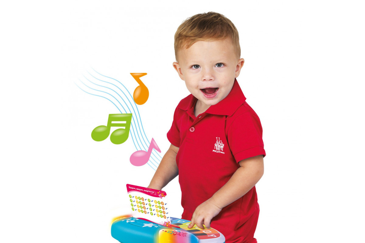 Детская музыкальная игрушка "Цветные ноты" KIDDI SMART 4514T-KS