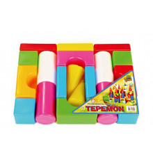 Детский конструктор Теремок "Маленький" 08071 из блоков