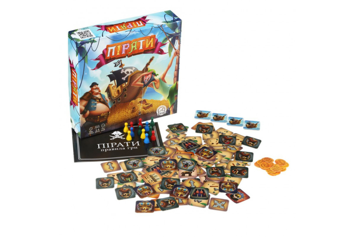 Настільна гра Arial Пірати 911234 на Укр. мові