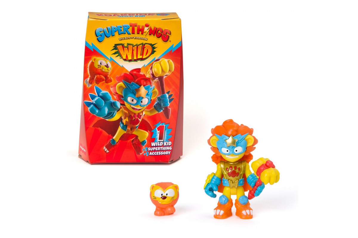 Игровой набор серии "Wild Kids" Казум Кид Roarrior SuperThings PSTWD066IN00-5
