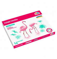 Набор для лепки пластилин "Увлечение" 200313, 14 цветов