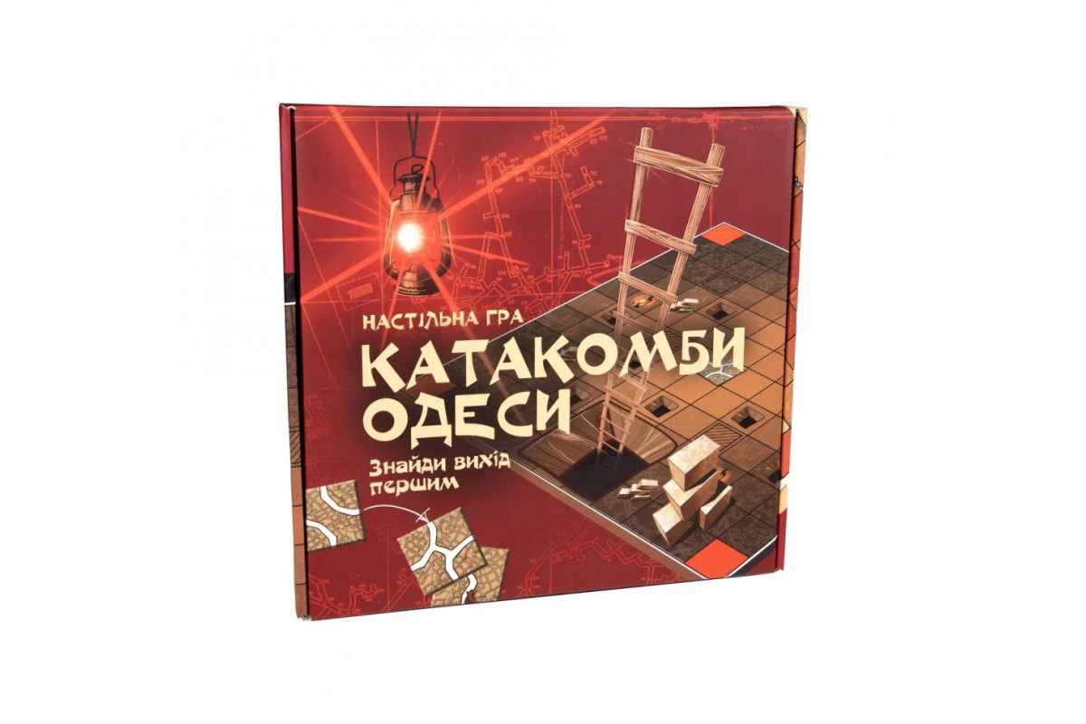 Настільна гра "Катакомби Одеси" Strateg 30285