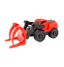 Детская автомодель Погрузчик ТехноК 8577TXK с манипулятором Красный