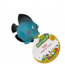 Дитяча іграшка для купання "Бризкаючі тропічні рибки" 8751_блакитна