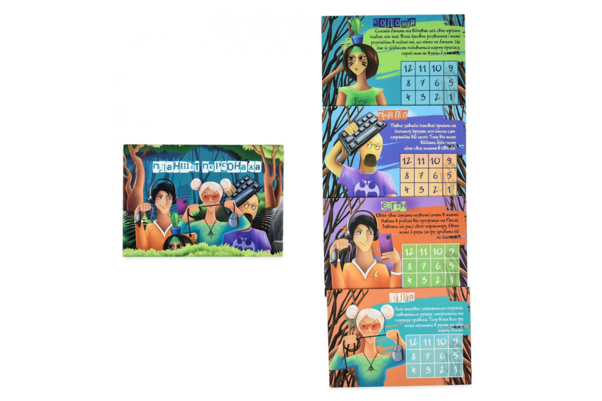 Настольная игра Айтишники в лесу 30388 игральные карточки 99 штук