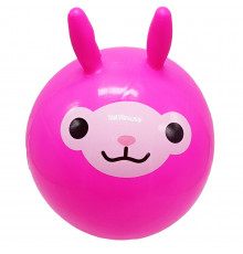 Детский мяч "Рожки" MS 4524(Pink) 9 дюймов