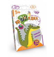 Детская настольная игра викторина "Тот самый крокодил" CROC-02-01U на укр. языке