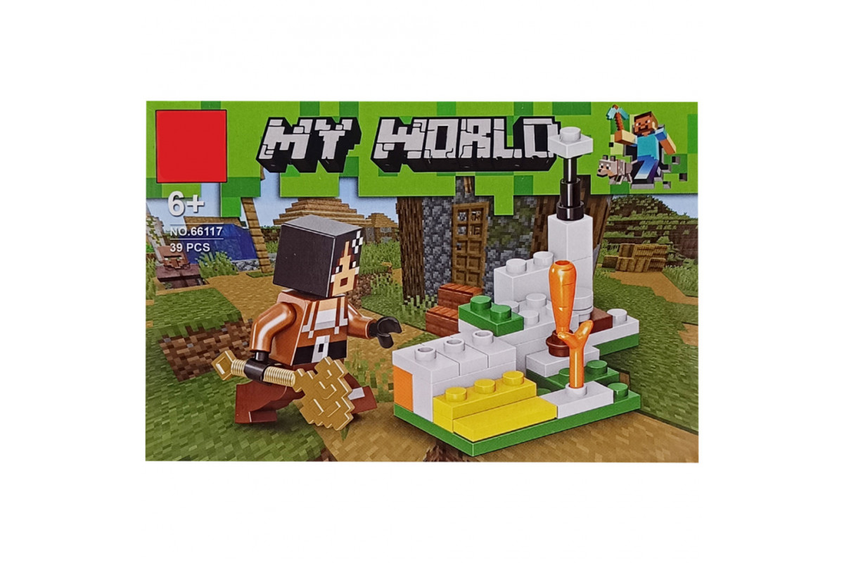 Конструктор детский "Minecraft" 66117-7, 38 деталей