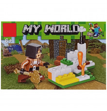 Конструктор детский "Minecraft" 66117-7, 38 деталей