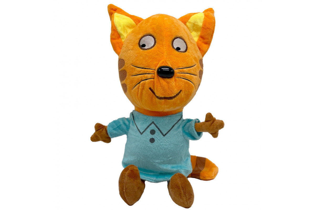 Мягкая игрушка "Три Кота: Компот" TRK-40-2, 40 см