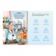 Развивающая книжка "Наклейки-спасалки: Заботимся о здоровье" 1342006 цветные иллюстрации