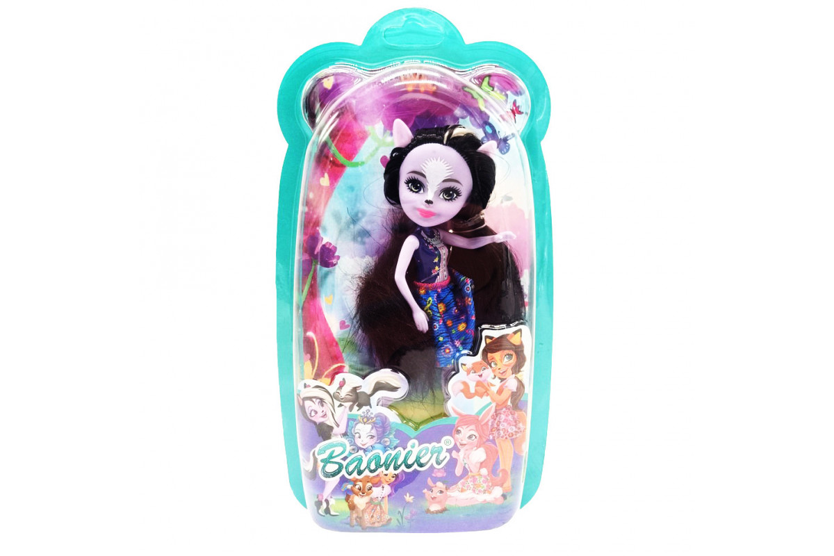 Дитяча іграшкова Лялька "Baobier" JJ8572-16(Black) 15 см, шарнірна