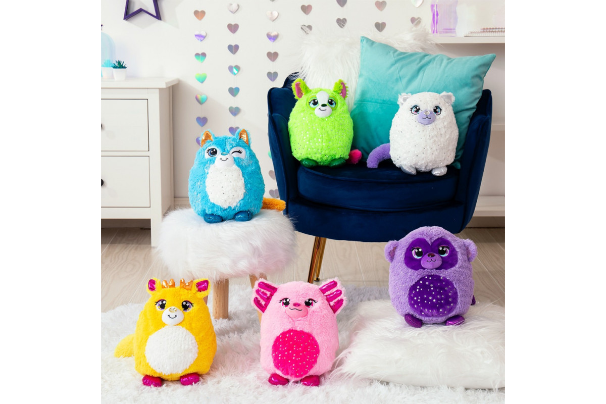 Мягкая игрушка-сюрприз "Зверюшка в банке" Misfittens 03962 серии "Gemstones" в ассортименте