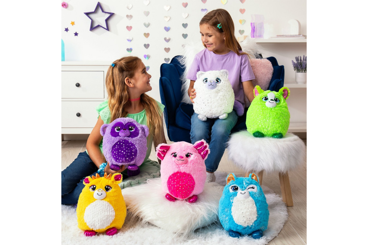 Мягкая игрушка-сюрприз "Зверюшка в банке" Misfittens 03962 серии "Gemstones" в ассортименте