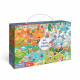 Детский виммельпазл "Весь год" 300607, 100 элементов